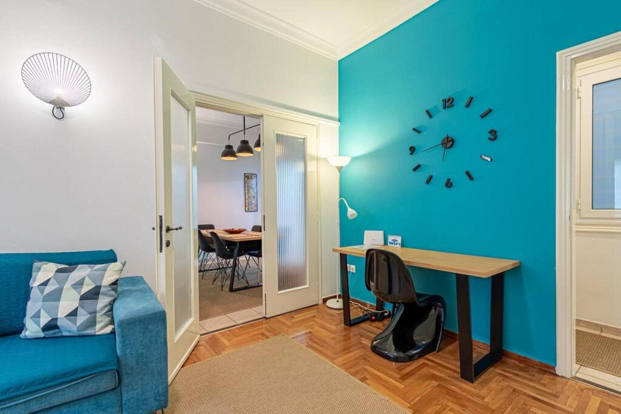 Acropolis Stylish 2Br Apartment - Center Of Atene Esterno foto
